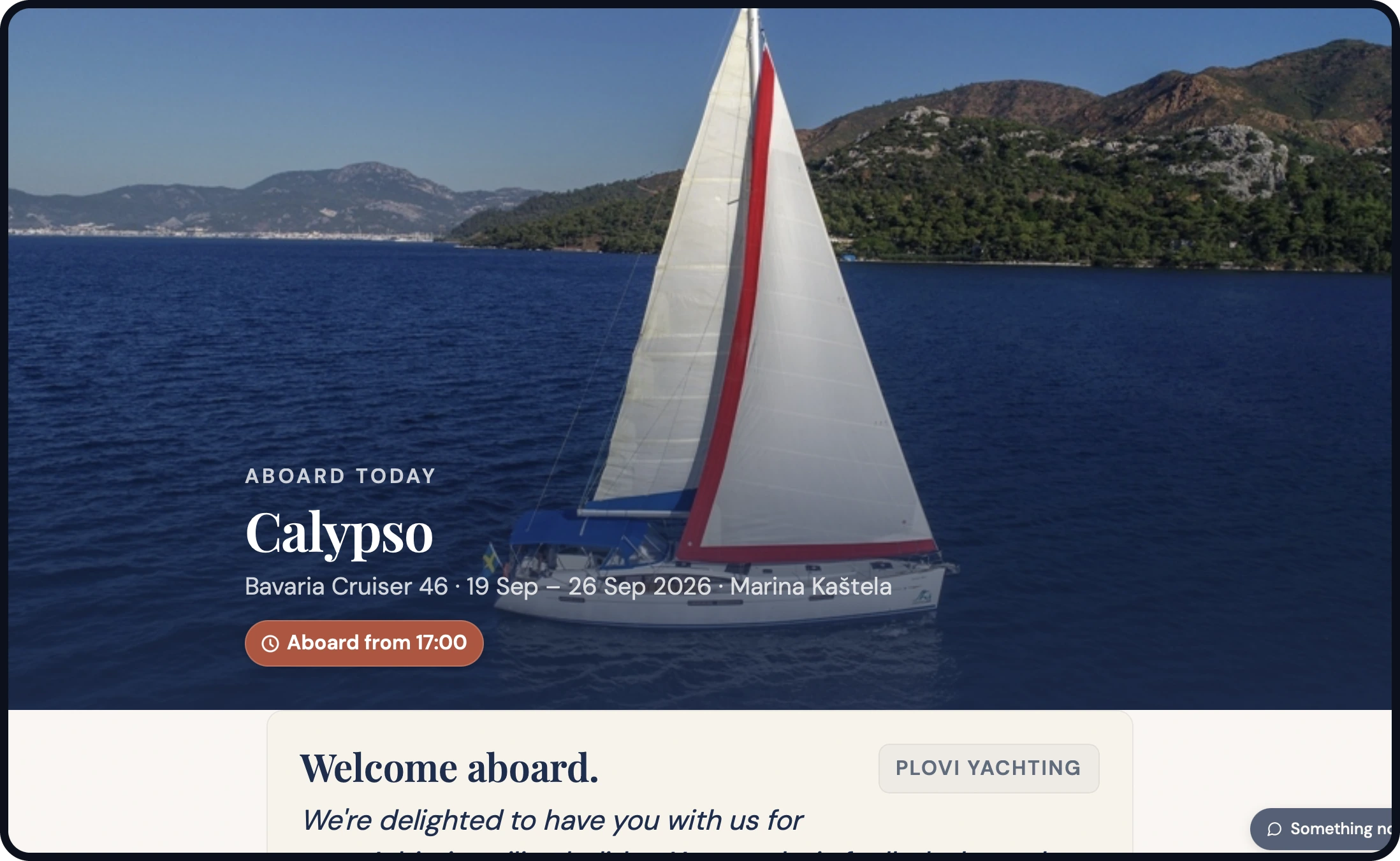 The trip: Every charter recorded, without anyone recording it